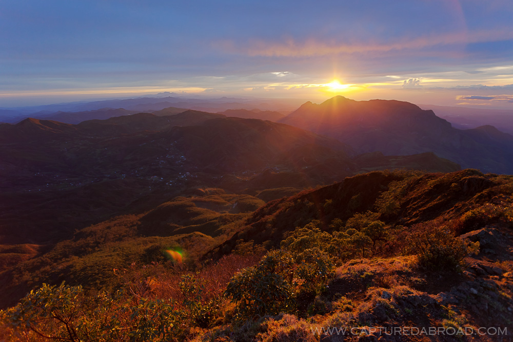 Sunrise on Mt Ramelau East Timor