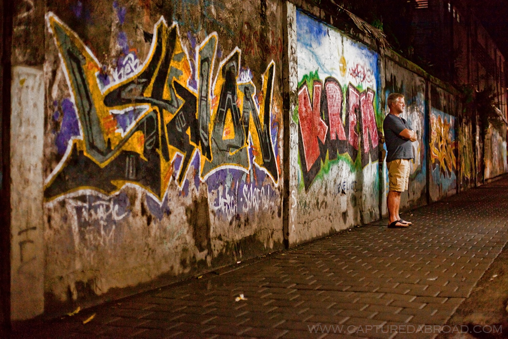 Graffiti in Indonesia Kuta