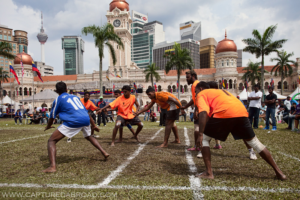 Click image to purchase Kabaddi - Indian game played in Merdeka Square, Kuala Lumpur