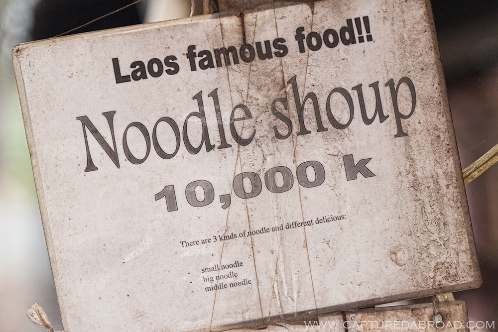 Noodle Shoup - Entertaining Laos english