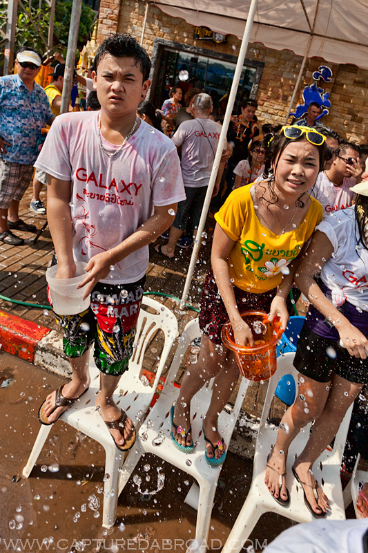 Pi Mai Celebrations in Vientiane, Laos
