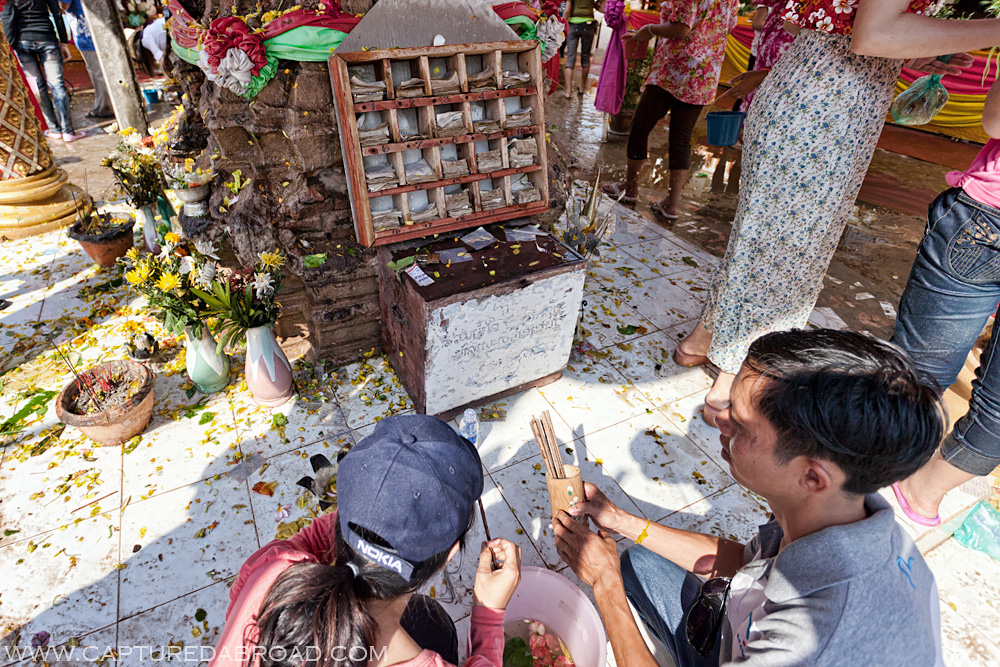 Pi Mai Celebrations in Vientiane, Laos