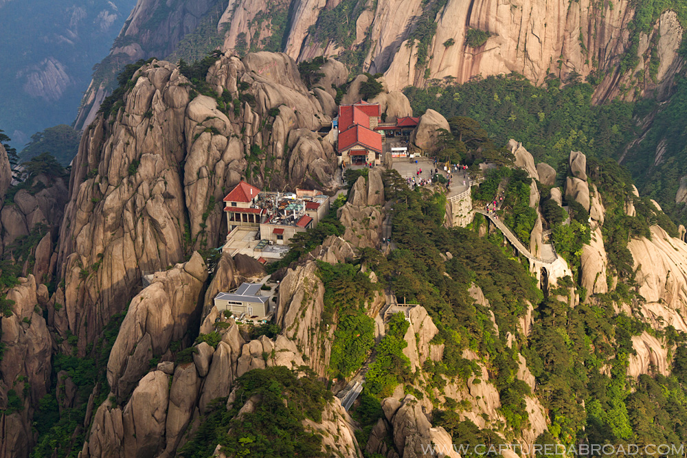 Mt Lushan three step waterfall