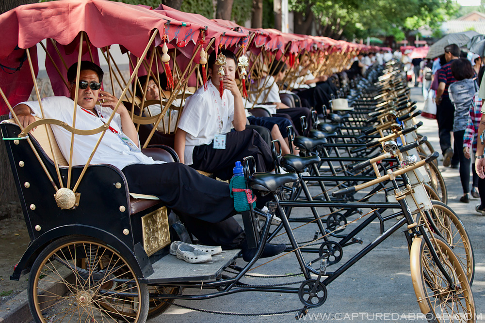 Rickshaws in Beijing