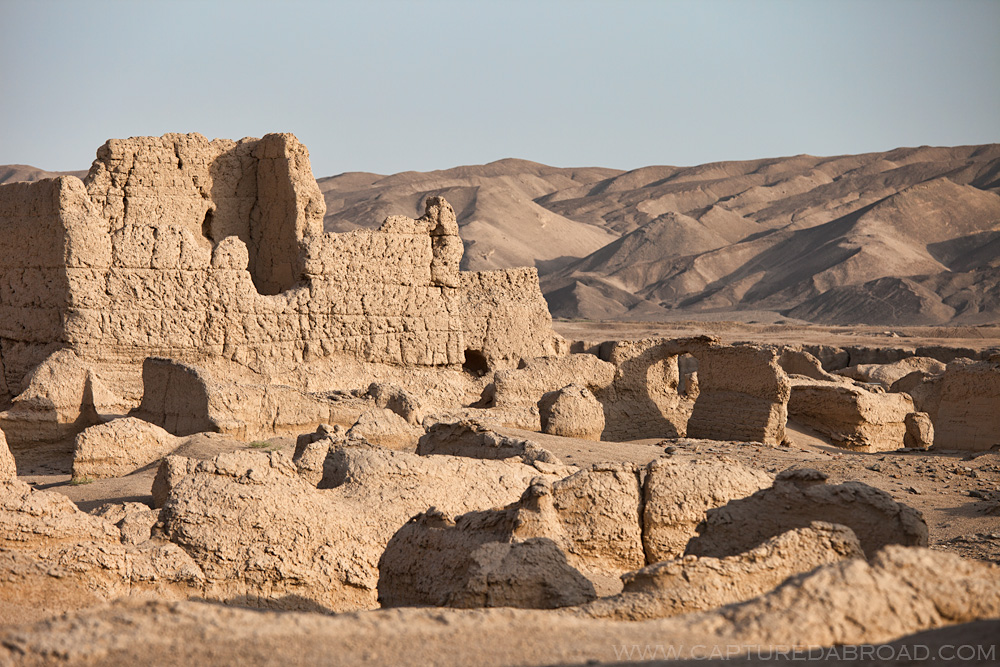 China ruins, Xingjiang province